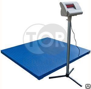 фото Весы платформенные 150 кг электронные напольные TOR PS-150