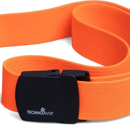 Фото №0 Ремень текстильный оранжевый