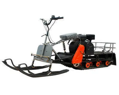 фото МОТОБУКСИРОВЩИК МУХТАР 15 420СС (С ЛЫЖНЫМ МОДУЛЕМ)