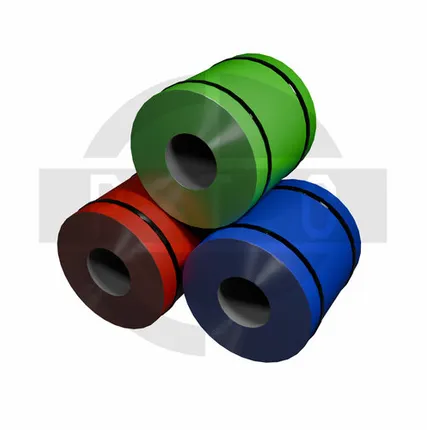 Фото №0 Рулон с полимерным покрытием 1,6 мм сталь 08пс ГОСТ 52146-2003