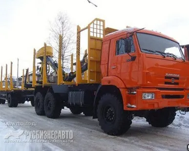 фото Автомобиль-самосвал с краном-манипулятором КАМАЗ АС-1К1 б/у