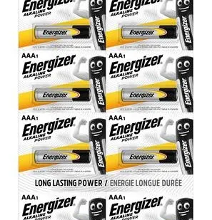 фото Элемент питания алкалиновый ENR POWER ALK AAA BP12 (блист.12шт) Energizer E302283400