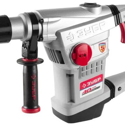Фото №0 Перфоратор Зубр Профессионал ЗПМ-40-1250 ЭВК SDS-Max
