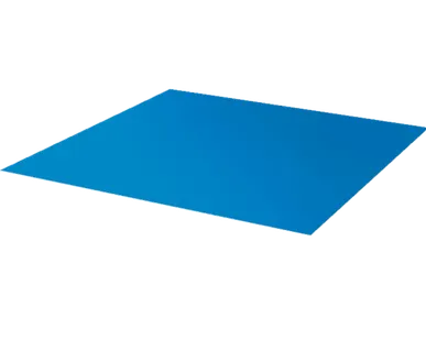 фото Лист с полимерным покрытием 0,45 мм пэ в пленке ral5015 синее небо