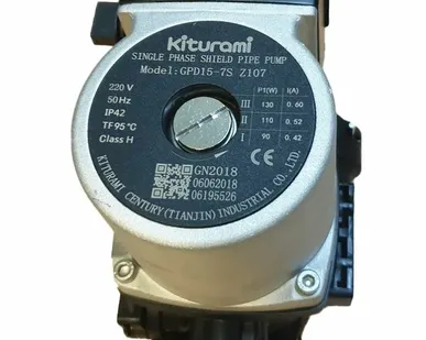 фото Насос циркуляционный Kiturami, для газового котла GPD15-7S-Z107 (WA.1, WA.2, WA.3, WA S)