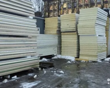 фото Сэндвич панели PIR 80 мм, 4,03 м