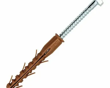 фото Дюбель фасадный с шестигранным шурупом STALMAX LDF-H 10х120 оцинкованная сталь 8.8/полиамид