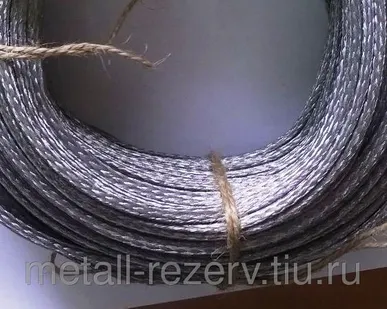 фото Плетенка медная луженая ПМЛ-10х16