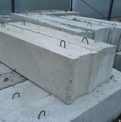 Фото №0 Блок фундаментный ФБС 8-4-6т 0,88x0,4x0,58 мм