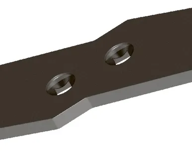 фото Долото (правое) РЗЗ.00.650-01 для плугов оборотных KUHN Multi-Master 123 T, Multi-Master 153 T