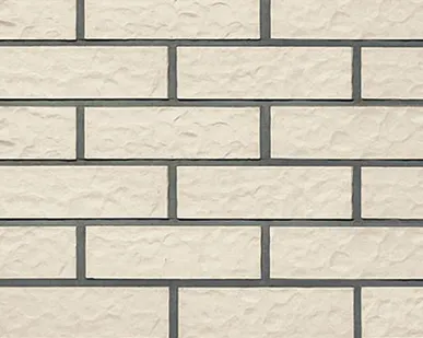 фото Клинкерная плитка Roben Montblanc Perlweiss рельефная, 240*71*14 мм