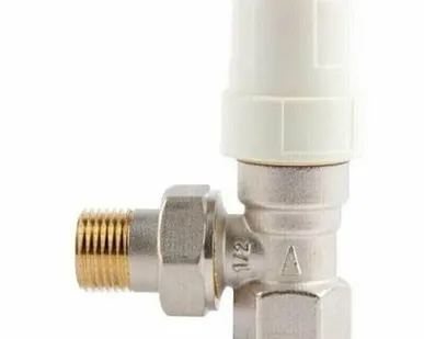 фото Клапан термостатический угловой STI 1/2"