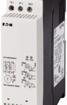 Фото №0 DS7-342SX032N0-N Устройство плавного пуска 32А 15 кВт, 220V AC/DC Eaton