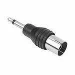 фото Переходник штекер 3,5мм на гнездо TV (пластик)