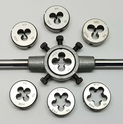 Фото №0 Плашки и метчики для нарезания резьбы