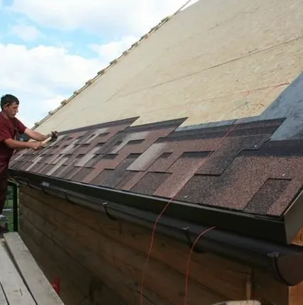 Фото №0 Монтаж гибкой черепицы