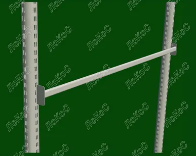 фото Вешало прилегающее L=1250мм, хром