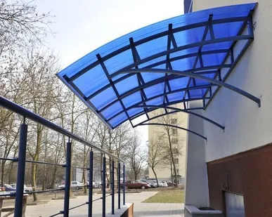 фото Навесы над крыльцом