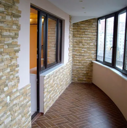 Фото №0 Отделка балконов и лоджий