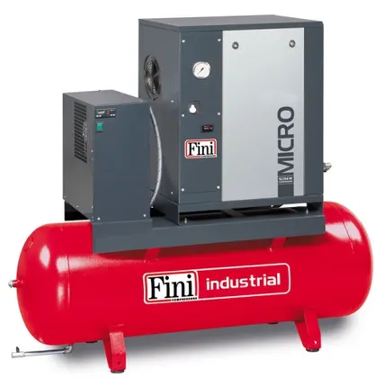 Фото №1 Винтовой компрессор на ресивере с осушителем FINI MICRO SE 4.0-10-200-ES
