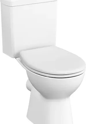 Фото №0 Унитаз-компакт безободковый VitrA S10 Rim-Ex SmoothFlush белый 9864B003-7201