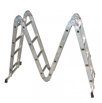 Фото №0 Лестница-трансформер Biber 98302 4-х секционная 4-х ступенчатая