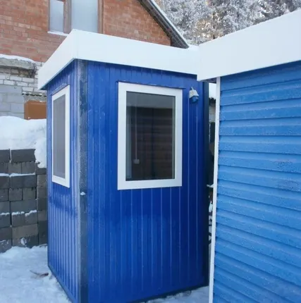 Фото №0 Пост охраны 2х2,5х2,5 (комплектация стандарт)