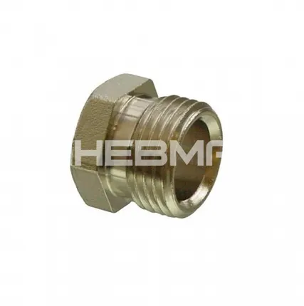 Фото №0 04.102.2 - Фитинг обжимной под врезную втулку «оливку», М8х1, трубка 4мм (сталь)