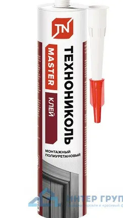Фото №0 Клей ТЕХНОНИКОЛЬ ПУ монтажный 310 мл/шт