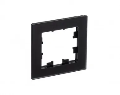 фото Рамка 1-м AtlasDesign Nature мат. стекло черн. SchE ATN331001