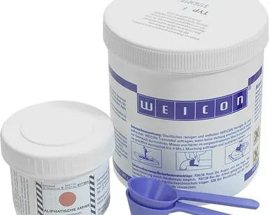фото WEICON-F Пастообразный ремонтный металлополимер наполненный алюминием