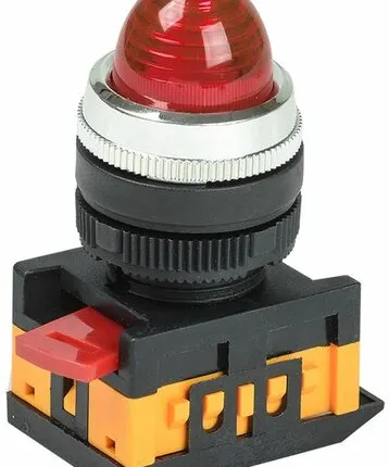 Фото №0 Индикатор АL-22 d22мм неон/230В (красный) BLS20-AL-K04