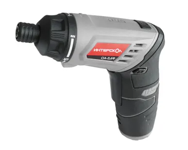 фото Отвёртка аккумуляторная Интерскол ОА-3.6 Ф + кейс