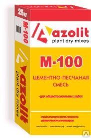 фото Кладочная смесь "Азолит М100" белая, 25 кг