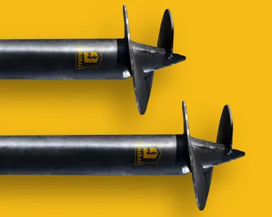 фото Оголовок для сваи винтовой 300х300 без косынки