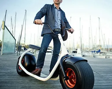 фото Электросамокат Scrooser (Скрузер) - самый быстрый c литиевым аккумулятором