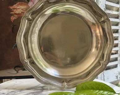 фото Блюдо Christofle 30 см серебрение Франция начало XX в.