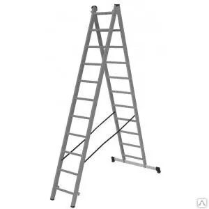 Фото №0 Двухсекционная лестница inforce 2х11 л-02-11