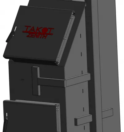 Фото №14 Котел твердотопливный длительного горения Zenith 20 кВт, TAKOT, полуавтоматический, до 200 м2, горит до 7 дней