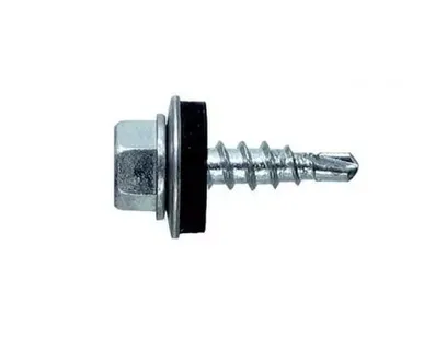 фото Саморез кровельный 5,5*19 цинк