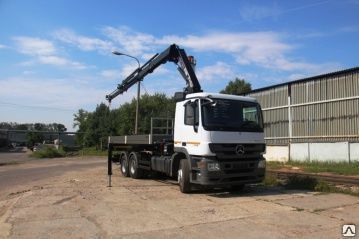 фото Кран-манипулятор Mercedes-Benz Actros 3 3336 + HIAB 244 EP-4 DUO