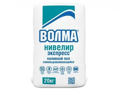 фото Пол ВОЛМА наливной быстротв. "Нивелир Экспресс" 20кг