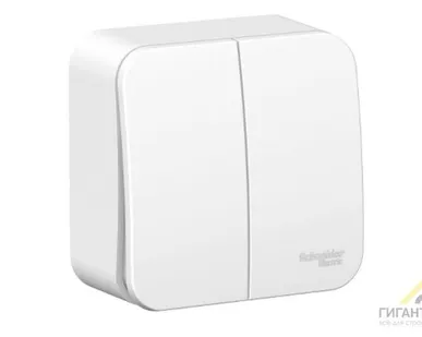 фото Выключатель 2-кл. ОП BLANСA 6А бел. SchE BLNVA 065011