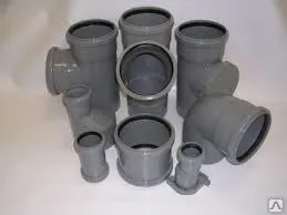 фото Фитинги полипропиленовые для внутренней канализации