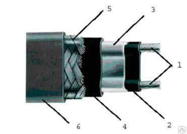 Фото №0 Кабель нагревательный самрег SRL 16-2 CR (Экранированный)