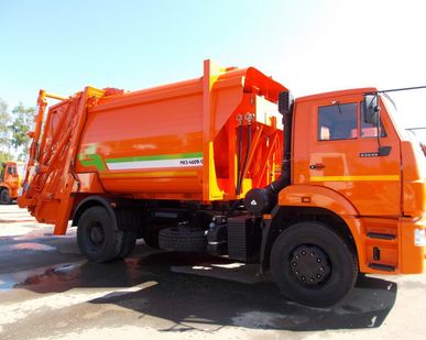фото МК-4444-16 на шасси КАМАЗ-53605-3950-19 Мусоровоз (б/к кузов, портал)