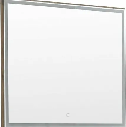 Фото №0 Зеркало Aquanet Nova Lite 90 дуб рустикальный LED