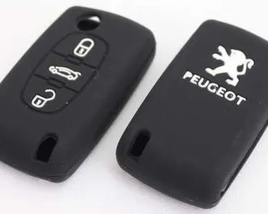 фото Силиконовый чехол для ключа PEUGEOT (Pg-02).