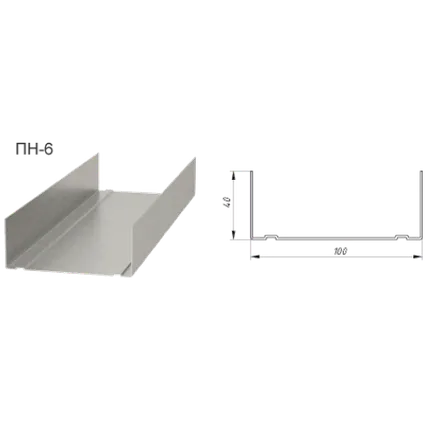 Фото №0 Профиль 100*40 ( Н ) Knauf