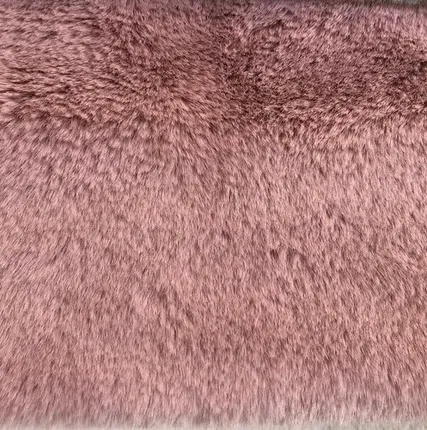 Фото №0 Искусственный мех под кролика 570 г/м2, ворс 17 мм, пудра